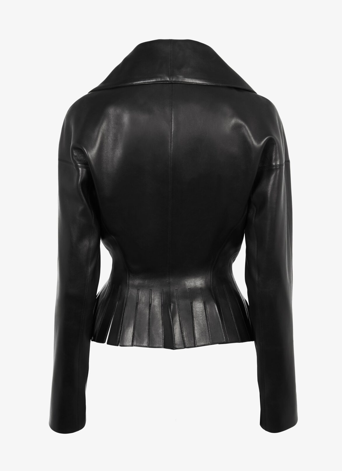 Alaïa Edition 1986 Fringed Leather Bomber Jacket ALAÏA BLACK ALAÏA EDITION 1986 FRINGED LEATHER BOMBER JACKET